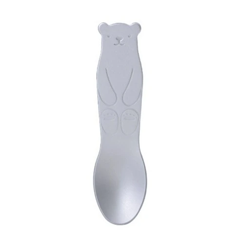 펭귄·곰 패턴 알루미늄 아이스크림 스푼